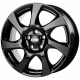 Cerchi in lega Cms C24 6.0x15 Complete Black Gloss