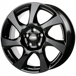 Cerchi in lega Cms C24 6.0x15 Complete Black Gloss
