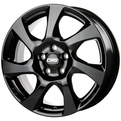 Cerchi in lega Cms C24 6.0x15 Complete Black Gloss