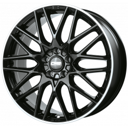 Cerchi in lega Cms C25 7.0x17 Diamond Rim Black Gloss