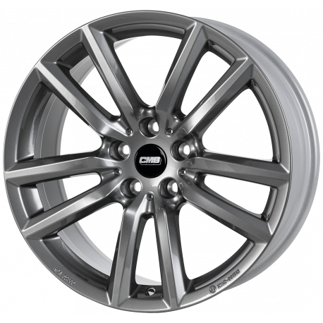 Cerchi in lega Cms C27 7.5x17 Titan Gloss