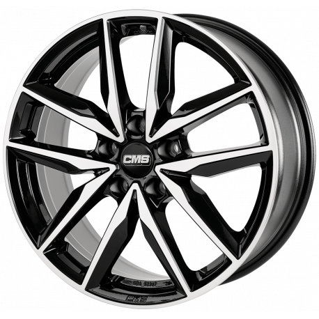 Cerchi in lega Cms C28 7.0x17 Diamond Black Gloss