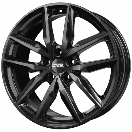 Cerchi in lega Cms C28 7.5x18 Complete Black Gloss