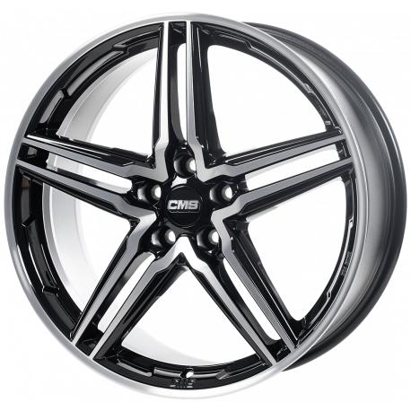 Cerchi in lega Cms C29 7.5x17 Diamond Black Gloss