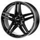 Cerchi in lega Cms C29 7.5x17 Diamond Rim Black Gloss