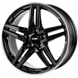 Cerchi in lega Cms C29 7.5x17 Diamond Rim Black Gloss