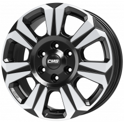 Cerchi in lega Cms C31 7.5x18 Diamond Black Gloss