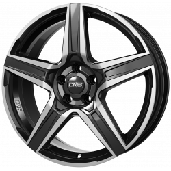 Cerchi in lega Cms C34 7.0x17 Diamond Black Gloss