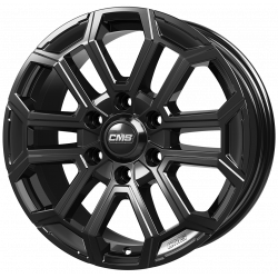 Cerchi in lega Cms C35 7.5x17 Complete Black Gloss