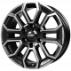 Cerchi in lega Cms C35 8.0x18 Diamond Black Gloss