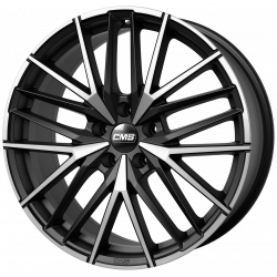 Cerchi in lega Cms C36 8.5x20 Diamond Matt Black
