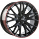 Cerchi in lega Cms C8 8.0x18 Black Red Gloss