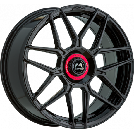 Motec Mct14 Gt One 8.5x19 Black glossy