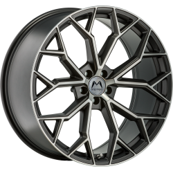 Motec Mct17 Bull 8.5x19 Grey polished