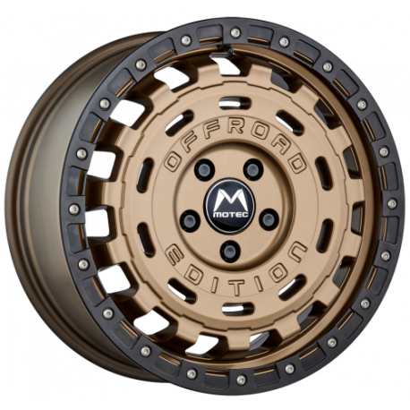 Motec Mof1 R Cross 8.0x17 Copper matt Balck Ring