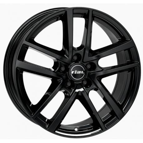 Cerchi in lega Rial Astorga 7.0x17 Diamant Schwarz