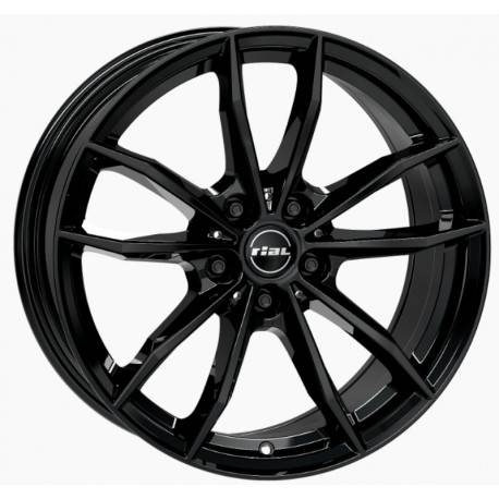 Cerchi in lega Rial X12 7.5x17 Diamant Schwarz