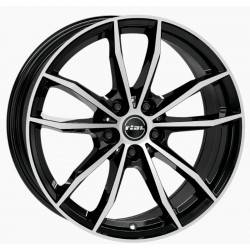 Cerchi in lega Rial X12 9.0x20 Diamant Schwarz Frontpoliert