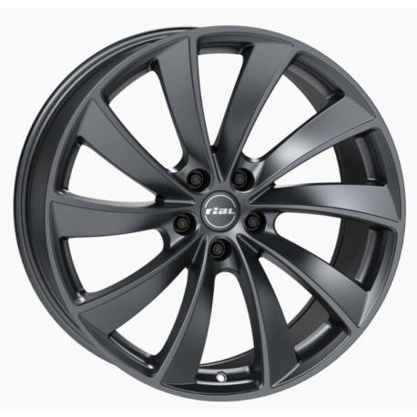 Cerchi in lega Rial Lugano 9.5x20 Steel Grey Matt