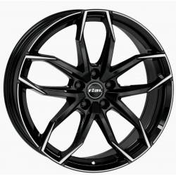 Cerchi in lega Rial Lucca 6.5x17 Diamant Schwarz Frontpoliert