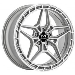 Motec Mct16 Futura 8.5x19 Silver Rim polished