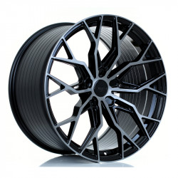 Cerchi in lega Judd Jsf1 10.5x21 Gloss Black Titanium Brushed