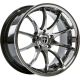 Tomason TN8 8.5x19 Hyperblack diamond polished