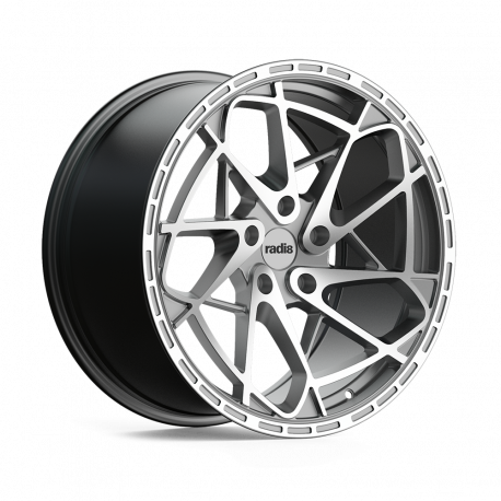 Cerchi in lega Radi 8 R8HS9 8.5x18 Silver Machined