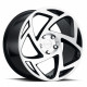 Cerchi in lega Radi 8 R8S5 8.5x18 Matt Silver Machined Face