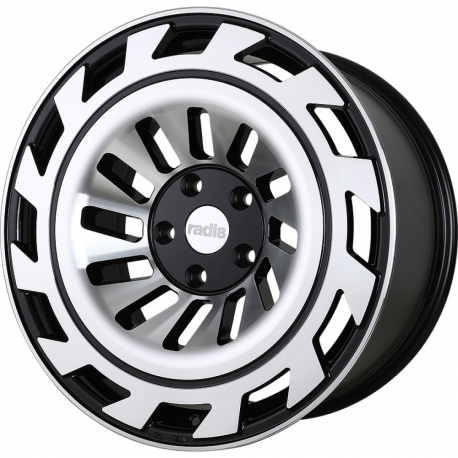 Cerchi in lega Radi 8 R8T12 10.0x20 Gloss Black Machined Face