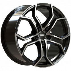 Cerchi in lega Fondmetal 9XR 9.0x20 Glossy Black Machined