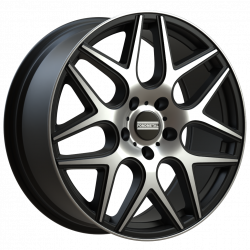 Cerchi in lega Fondmetal STCMS 10.5x20 Matt Black Machined