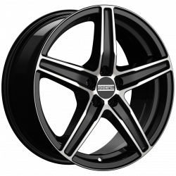 Cerchi in lega Fondmetal 8100 7.0x17 Glossy Black Machined