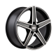 Cerchi in lega Fondmetal IOKE (FMI03) 8.0x18 Matt Black Machined