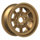Cerchi in lega Fondmetal PAG16 9.0x16 Matt Gold