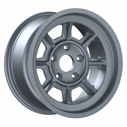 Cerchi in lega Fondmetal PAG16 8.0x16 Matt Silver