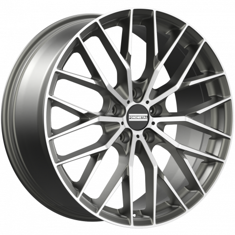Cerchi in lega Fondmetal MAKHAI (FMI05) 9.0x21 Glossy Titanium Machined