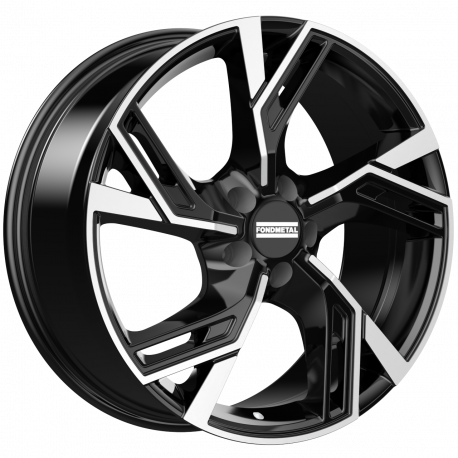 Cerchi in lega Fondmetal ATENA (FMI07) 10.0x21 Glossy Black Machined