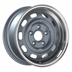 Cerchi in lega Fondmetal LMZ01 9.0x16 Matt Silver Machined Lip