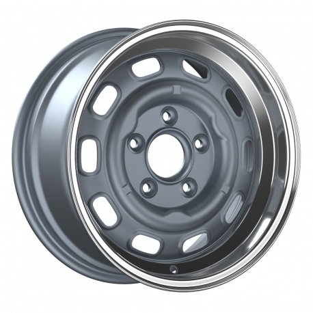 Cerchi in lega Fondmetal LMZ01 9.0x16 Matt Silver Machined Lip