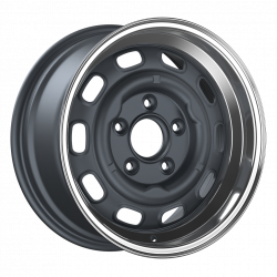 Cerchi in lega Fondmetal LMZ01 9.0x16 Matt Titanium Machined Lip