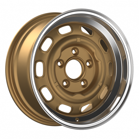 Cerchi in lega Fondmetal LMZ01 9.0x16 Matt Gold Machined Lip
