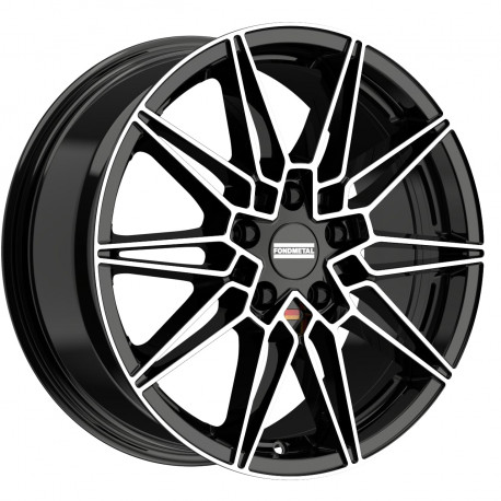 Cerchi in lega Fondmetal THOE (FMI08) 8.0x19 Glossy Black Machined
